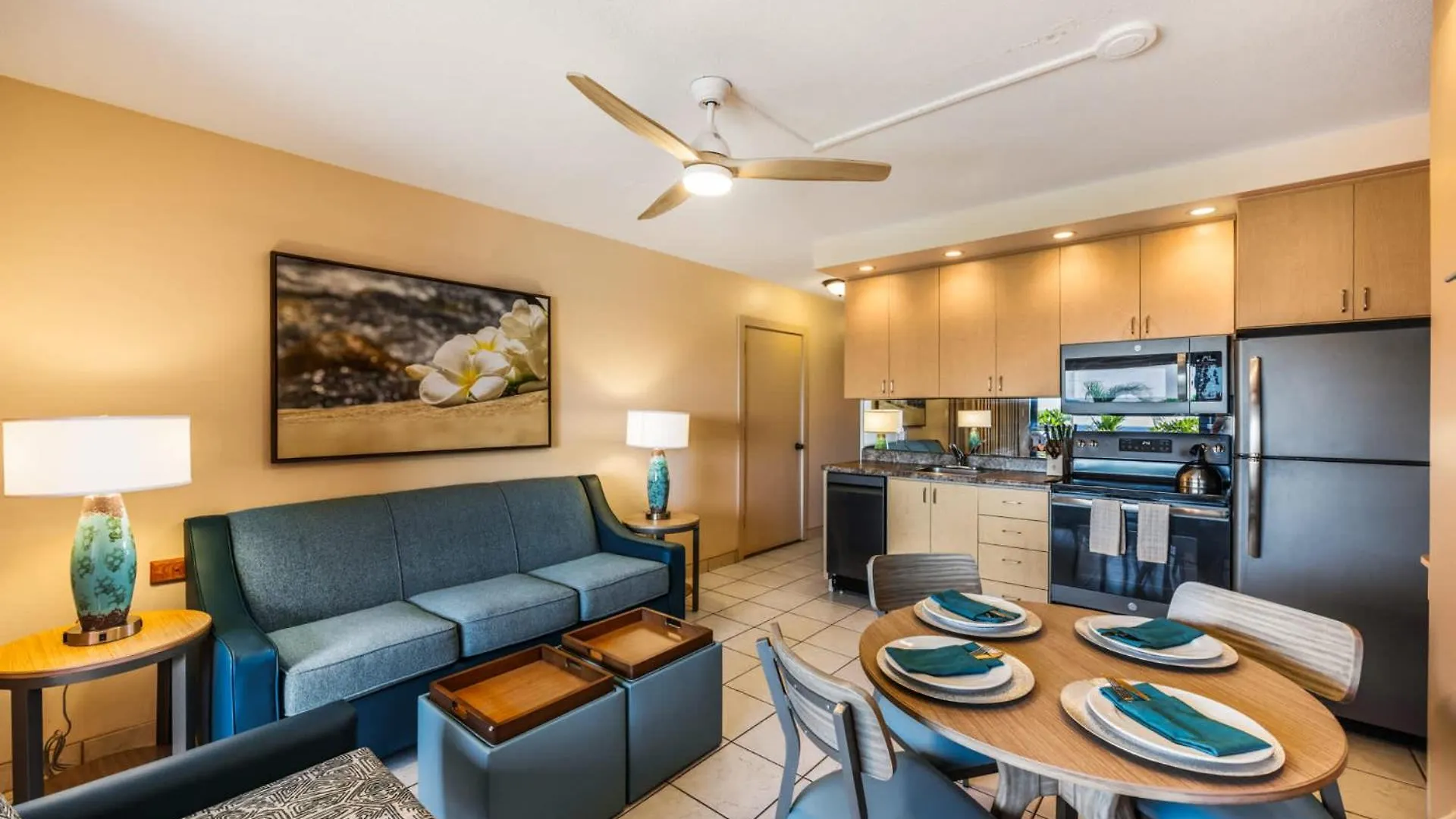 Kuleana Club #410 Oceanfront 1 Bedroom 1 Bathroom - Gated 2Nd Fl Kahana Holiday home
